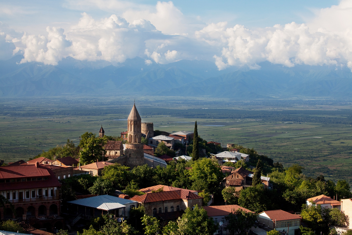 Równiny Kahetii - Kaukaz na horyzoncie